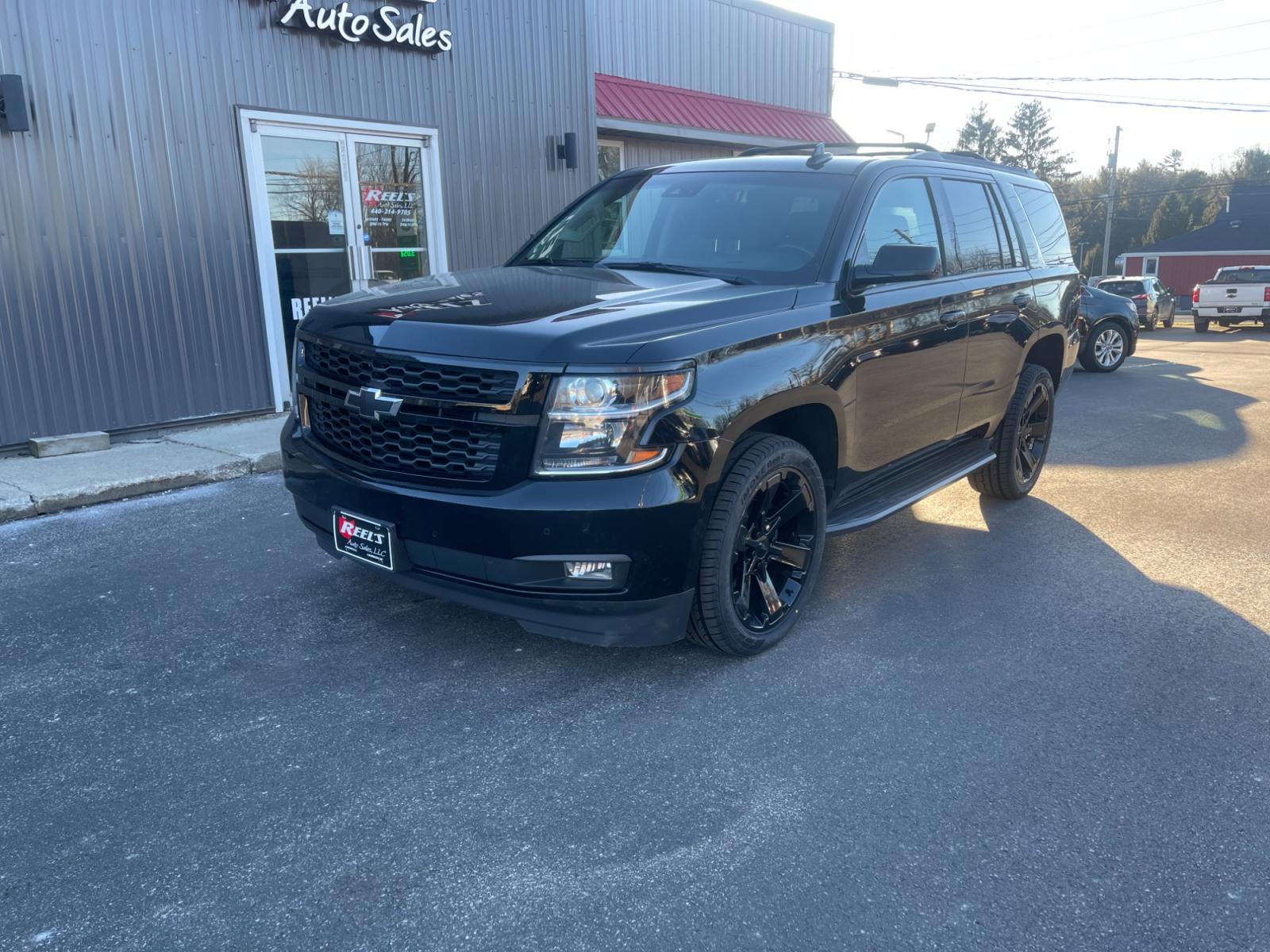 2018 Black /Black Chevrolet Tahoe LT 4WD (1GNSKBKC9JR) with an 5.3L V8 OHV 16V engine, 6A transmission, located at 11115 Chardon Rd. , Chardon, OH, 44024, (440) 214-9705, 41.580246, -81.241943 - This 2016 Chevrolet Tahoe LT 4WD is a full-size SUV that comes equipped with an array of high-end features for safety, comfort, and convenience. It includes blind spot monitoring, rear cross traffic alert, and forward collision warning for enhanced safety. The interior boasts heated leather seats, d - Photo #0